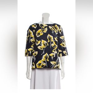 Marni Floral Calla Lily Blouse